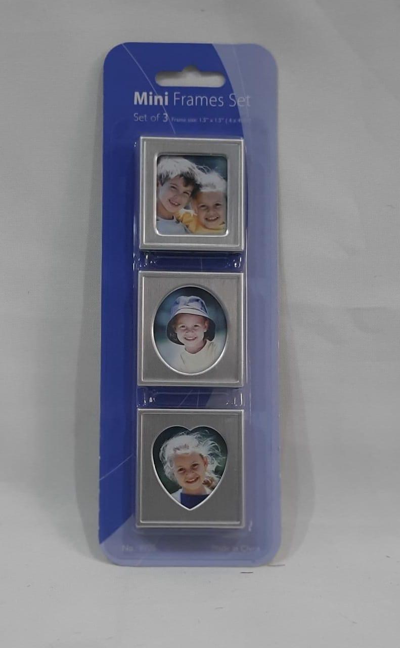Mini Porta Retrato 3 Silver