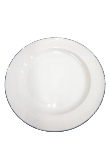 PLATO HOSPITALITY CON BORDE ROJO DE 10.5