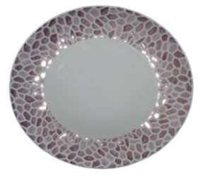 PLATO HONDO DE TOURMALINE 9.5