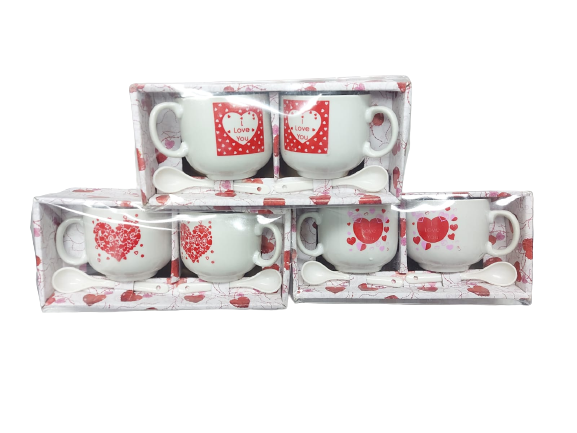 TAZAS DE CERAMICA 
