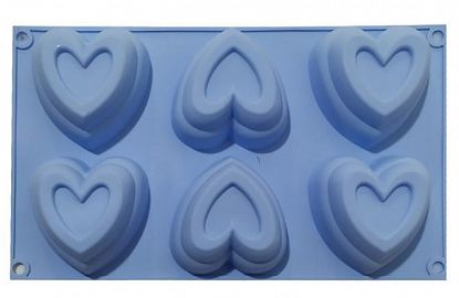 Molde corazones