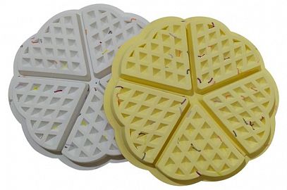 Artículo: Molde de silicona “waffles corazón”