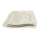 PLATO CERAMICA FORMA OLA DE 7.5