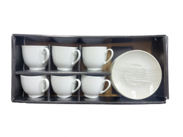 SET DE TAZA Y PLATO 12 PIEZAS