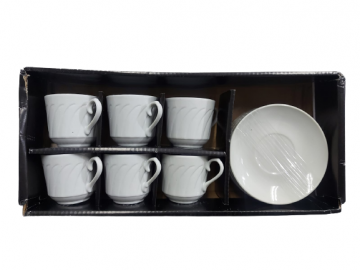 SET TAZA Y PLATO  12 PIEZAS 