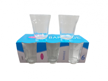SET DE VASOS X 6 UNIDADES 