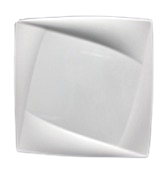 PLATO RECTANGULAR CON BORDE 14X9.75