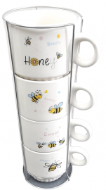 RACK X 4 TAZAS 330ML.