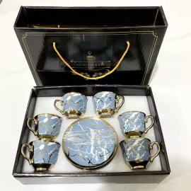 JUEGO CAFE CERAMICA X12 PIEZAS