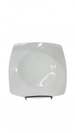 PLATO CERAMICA CUADRADO 18 CM 