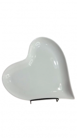 PLATO CERAMICA CORAZON 18 CM 